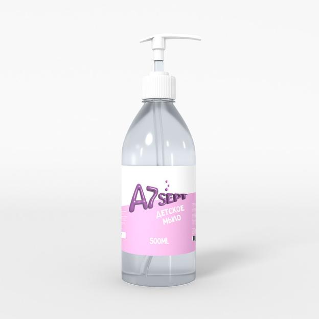 Детское жидкое антибактериальное мыло Aseven Sept ОПТ фото 1