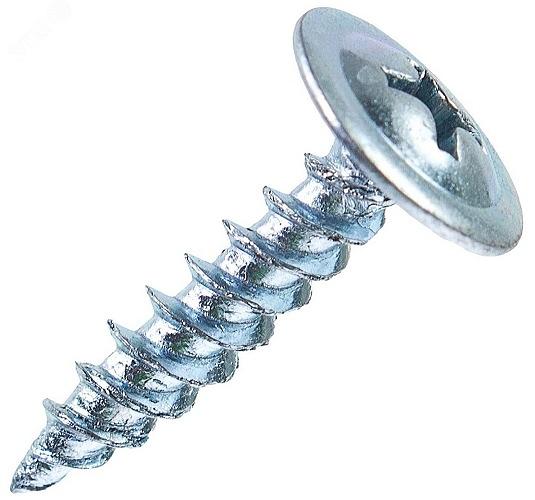 Саморез металл/металл 4.2х51 острый цинк 100 шт фото 1