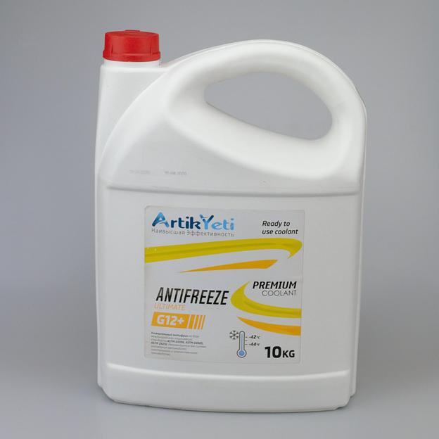 ArtikYeti Antifreeze Ultimate G12+ желтый 10кг фото 1