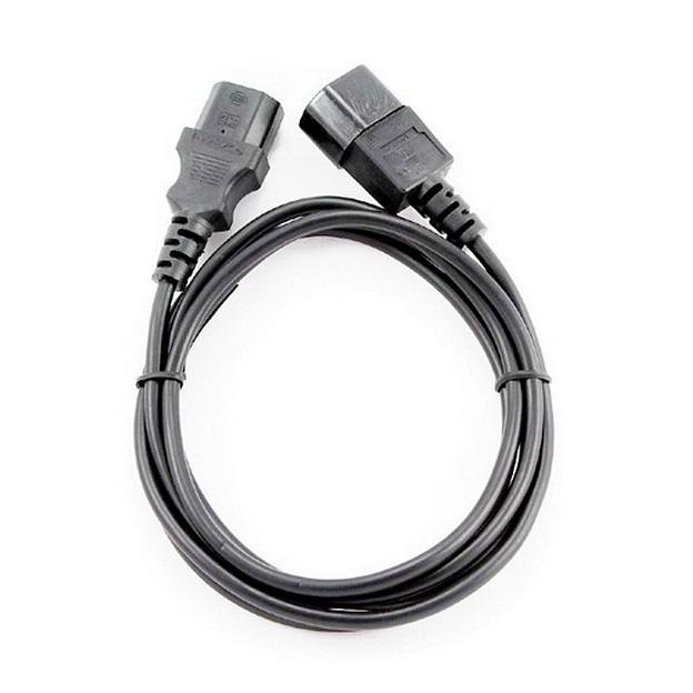 Кабель Cablexpert Кабель питания сист.блок-монитор Cablexpert PC-189-1-5M, 5м, C13-C14, Сечение провода 3x1кв.мм., черный, с заземлением {50} (792600) фото 2