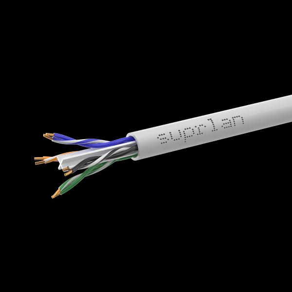 Витая пара UTP 4 пары AWG 23 Cat.6 внутренняя Cu Six (UTP 6 4x2x0,54 6 In/Cu) PVC In. 305м фото 2