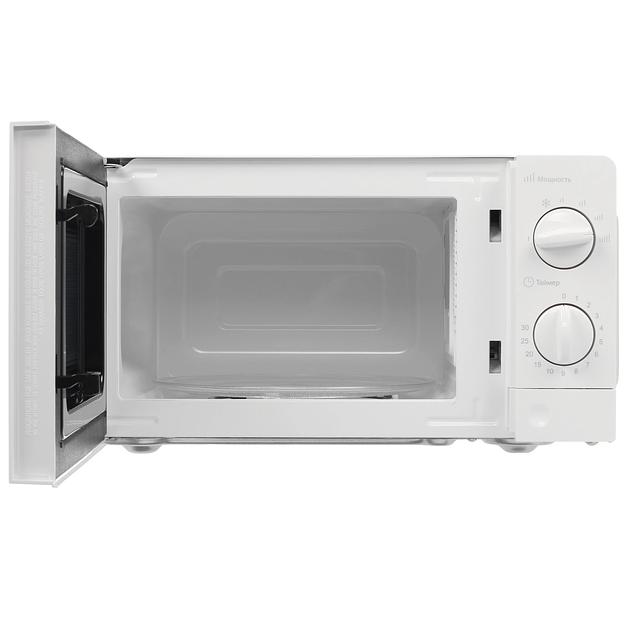 Микроволновая печь ECON ECO-2030M белый 20л 700Вт поворотный механизм фото 4