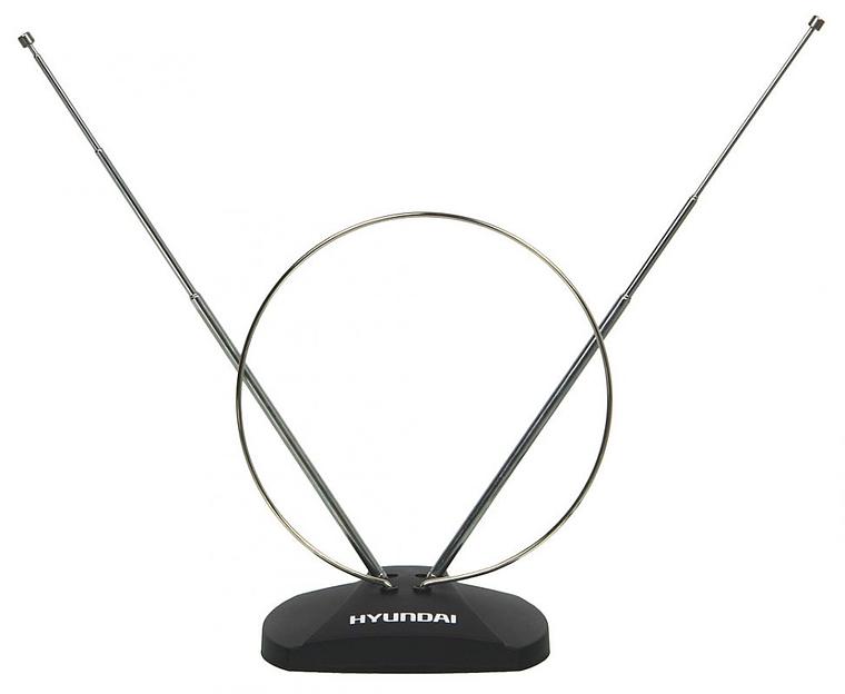 Антенна телевизионная Hyundai H-TAI120 7дБ пассивная черный фото 2
