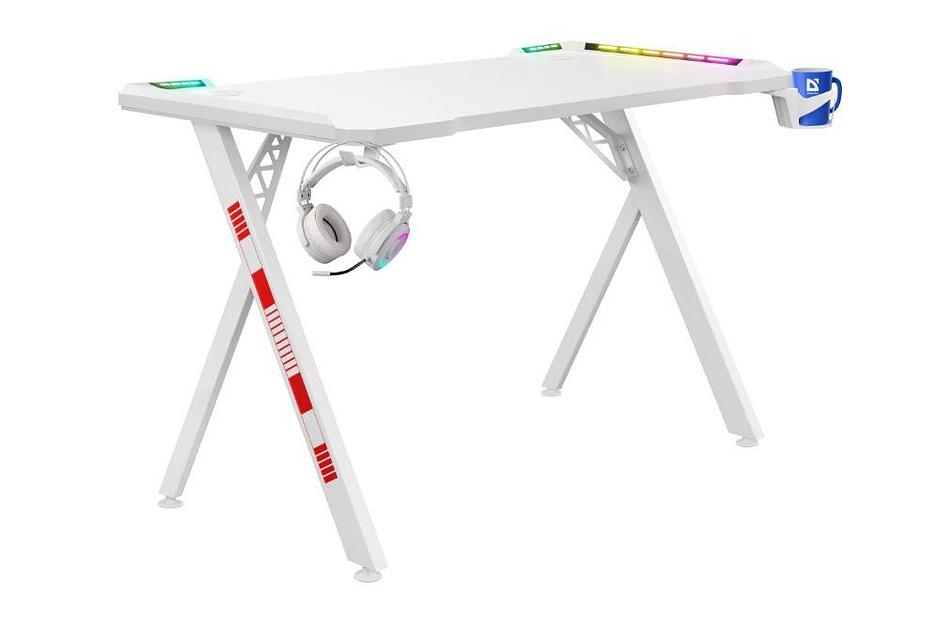 Defender Игровой стол Infinity RGB,подвес круж+гарн.,бел,120_5 фото 1