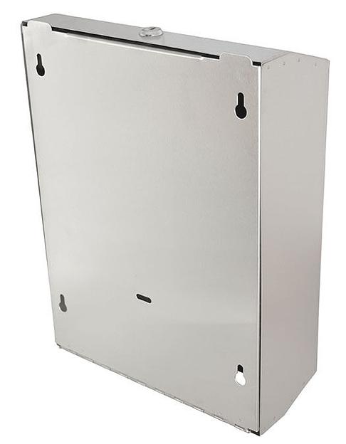 Диспенсер для бумажных полотенец G-teq 8955 до 700 л, нержавеющая сталь, хром матовый, с ключом фото 4