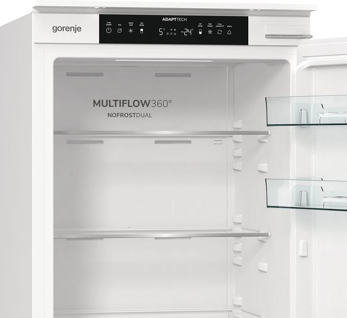 Холодильник Gorenje NRKI517141 2-хкамерн. белый фото 9