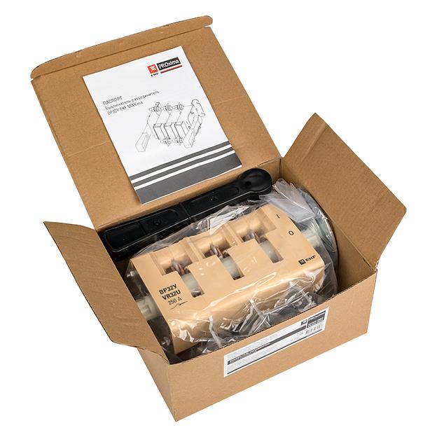 Выключатель-разъединитель ВР32У-35B31250 250А, 1 направление с д/г камерами, съемная левая/правая рукоятка EKF MAXima PROxima | uvr32-35b31250 | EKF фото 2