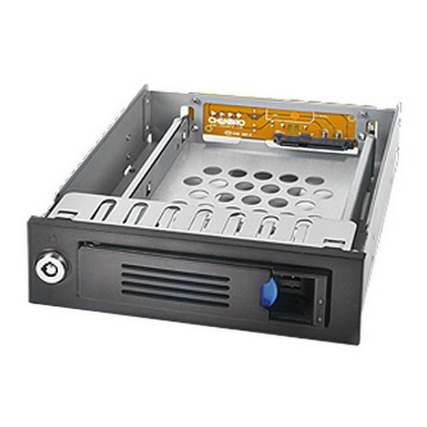 Переходник для установки 1x3.5 SATA(SAS3) в 1x5.25 Chenbro SK31101H04x13897 фото 1