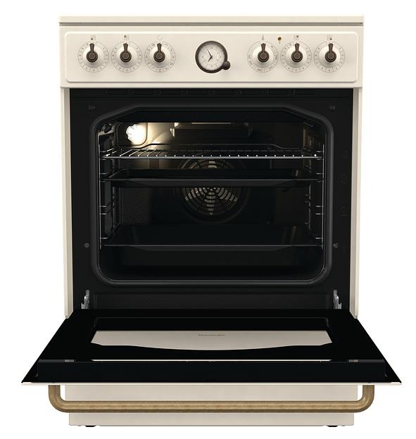 Плита Электрическая Gorenje GECS6B70CLI бежевый фото 3