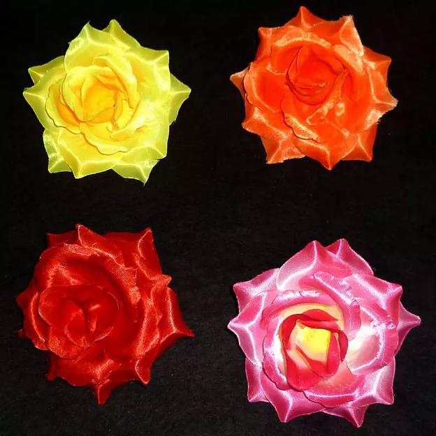 Головка розы 4сл 11см 173-108-105-006 1/50 фото 1