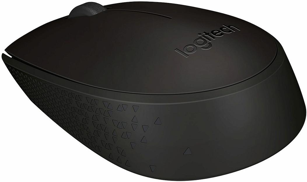 Мышь Logitech B170 черный оптическая (1000dpi) беспроводная USB для ноутбука (2but) фото 4