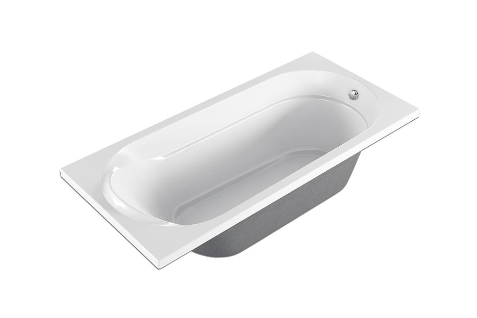 Акриловая ванна прямоугольная «Grace», белый, 1500х700 мм, опт фото 1