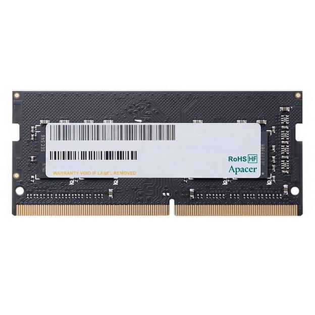 Оперативная память Apacer DDR4 8GB 3200MHz SO-DIMM (PC4-25600) CL19 1.2V (Retail) 1024*8 (AS08GGB32CSYBGH/ES.08G21.GSH) (AS08GGB32CSYBGH) фото 1