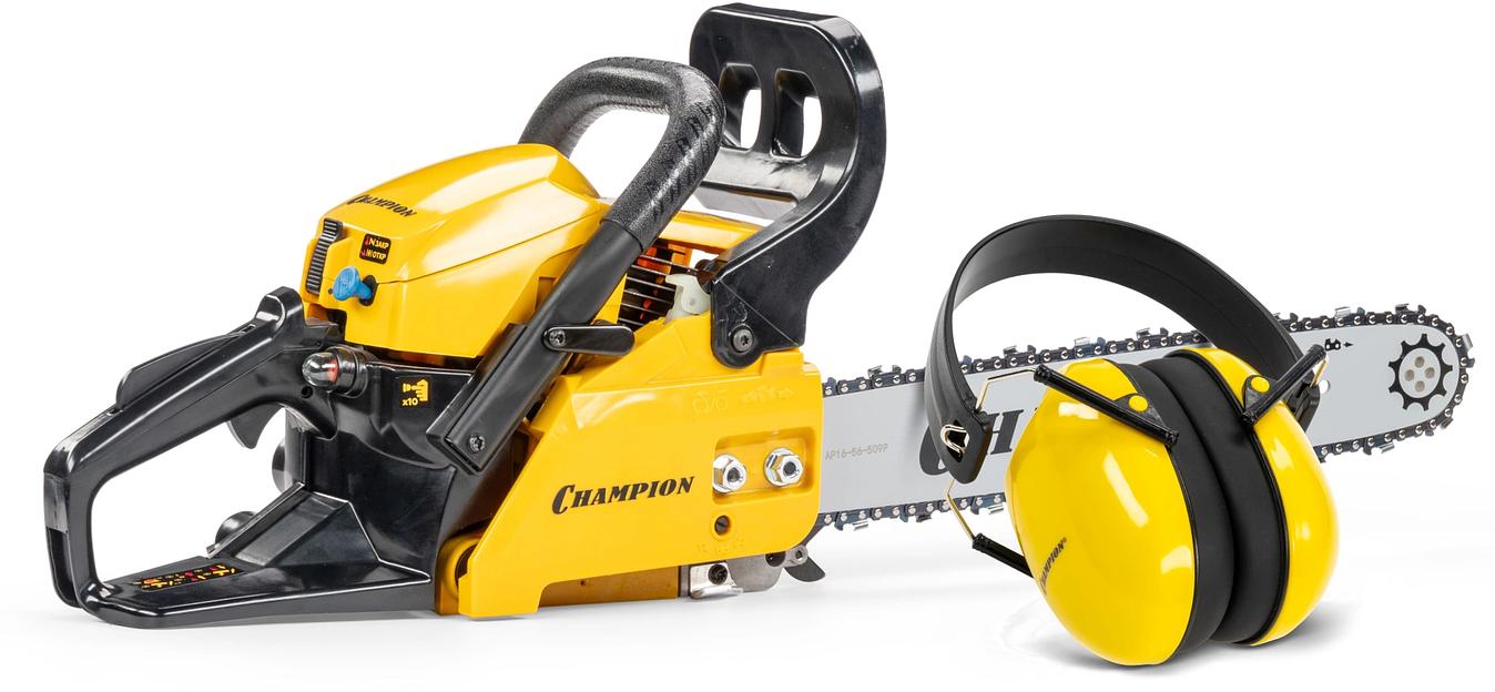 Цепная пила Champion PN237-16 1.5Вт 2л.с. дл.шины:16" (40cm) фото 2