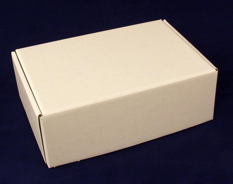 Коробка универсальная, белая, без печати,190*125*66мм фото 2