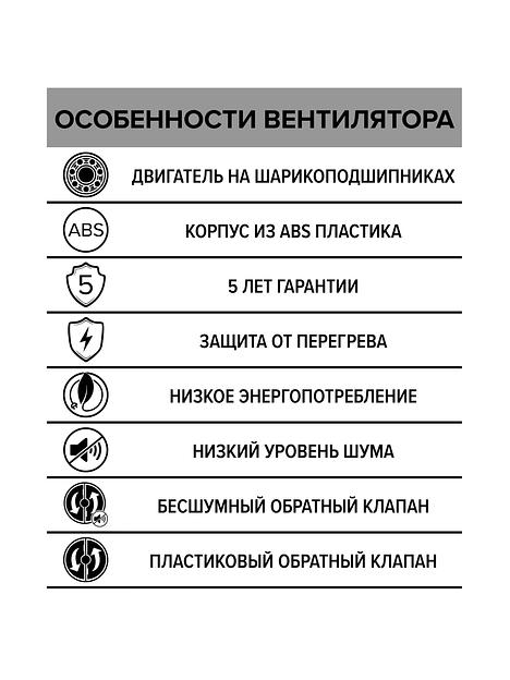 Бытовой вентилятор Breeze 4C Diciti опт фото 7