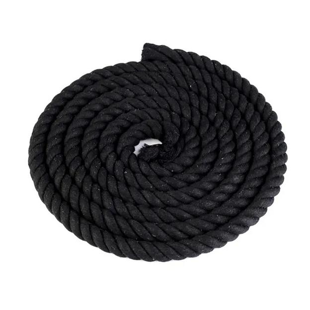 Канат хлопковый чёрный, 10 мм фото 7