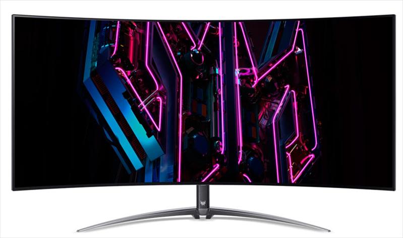 Монитор Acer Predator X45bmiiphuzx44,5" OLED 3440x1440 240 Hz 1000cd/m2 0,01ms 2xHDMI(2.0) + 1xDP + 1xType-C(90W) + Audio out + USB3.2x2+USB-B (2up 2down)+Speaker 5Wx2 110 H.Adj (UM.MXXEE.001) фото 1