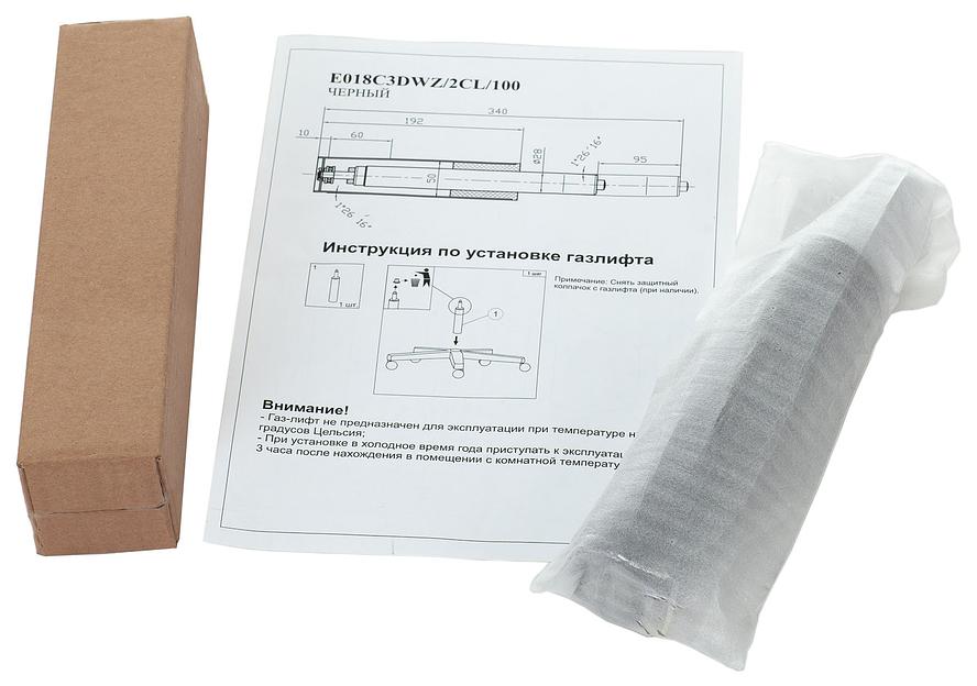 Газлифт Бюрократ E018 черный фото 3