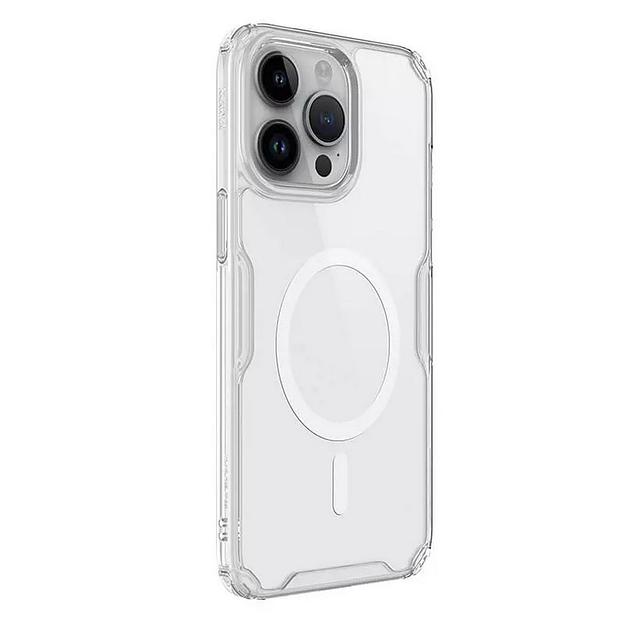 Чехол Nature TPU Pro Magnetic Case, White, (AP IP15 Pro) фото 3