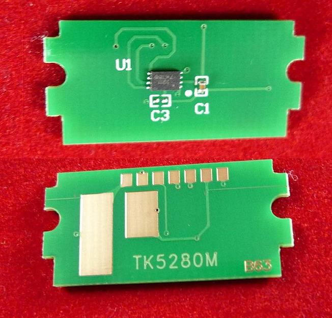 Чип для Kyocera Ecosys P6235cdn/M6235cidn/M6635cidn (TK-5280M) Magenta, 11K ELP Imaging® фото 1