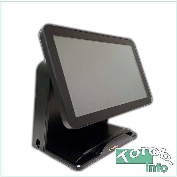 POS-eXpert Q8 - сенсорный pos-терминал моноблок Intel Core i5 7200U. RAM 8Gb/ SSD 240Gb/ MSR/ 2*RS232/ 6*USB фото 1