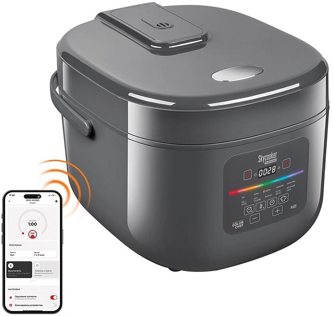 Мультиварка Редмонд MC100S 5л 860Вт серый фото 2