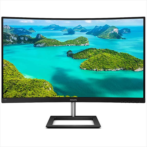 Монитор 31,5" Philips 328E1CA изогнутый 3840x2160 VA W-LED 16:9 4ms 2*HDMI DP 2500:1 20M:1 178/178 250cd Speakers FlickerFree Tilt Black (328E1CA/00) фото 1