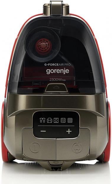 Пылесос Gorenje VC2303GAPRACY 2300Вт серый/красный фото 2