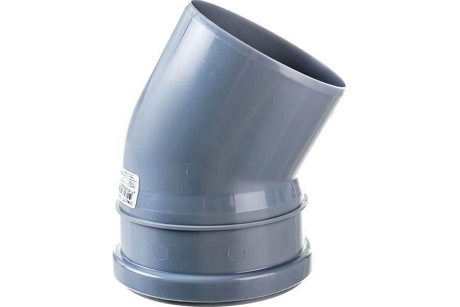 Отвод канализационный 30 град. 110 фото 1