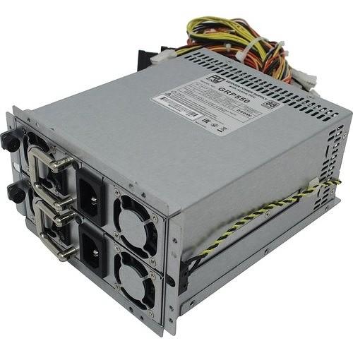 Procase GRP550 Блок питания с резервированием PS2+ ATX(550W+550W(1+1)),КПД=88+ Silver,185*150*86mm,Активный PFC,+5B=30A,+12B=46A,+3,3B=30A,-12V=1A,5VSB=3A фото 1
