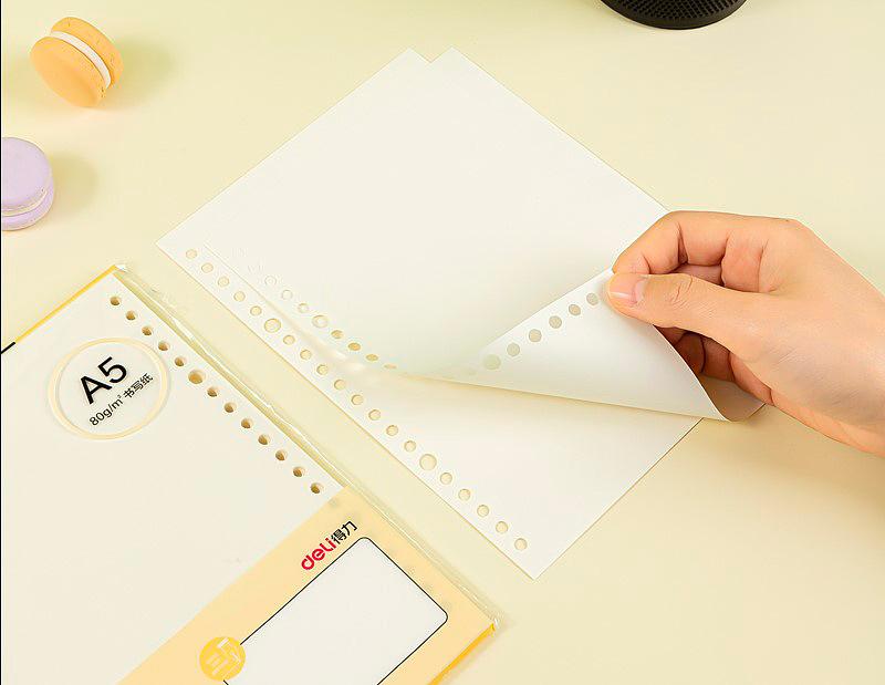 Блокнот Deli NB560-1YELLOW В5 60л линейка желтый фото 4