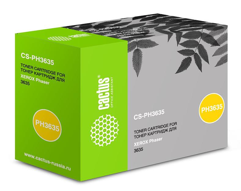 Картридж лазерный Cactus CS-PH3635 108R00796 черный (10000стр.) для Xerox Phaser 3635 фото 1