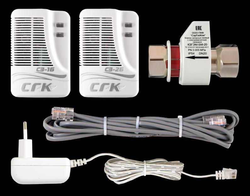 Сигнализатор загазованности бытовой СГК-2-Б СО+СН4 Ду25 НД фото 2