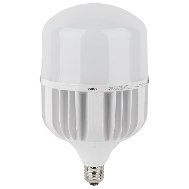 Лампа светодиодная LED HW 80Вт E27/E40 650Лм, (замена 800Вт), нейтральный белый свет OSRAM фото 1
