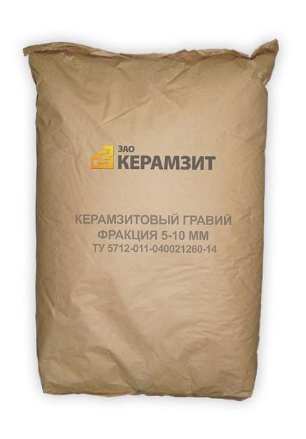 Керамзитовый гравий фракция 5-10 мм МКР фото 1