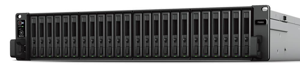 СХД стоечное исполнение 24BAY 2U NO SSD USB3 FS3600 SYNOLOGY фото 1