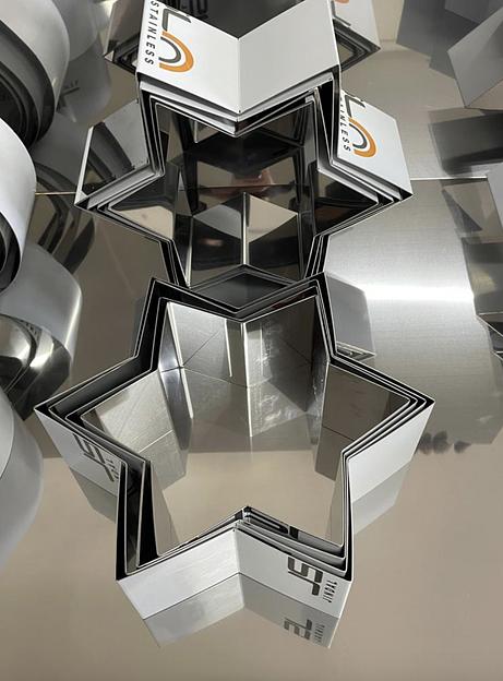 Форма кондитерская «Шестиконечная звезда» 8 см, опт фото 1