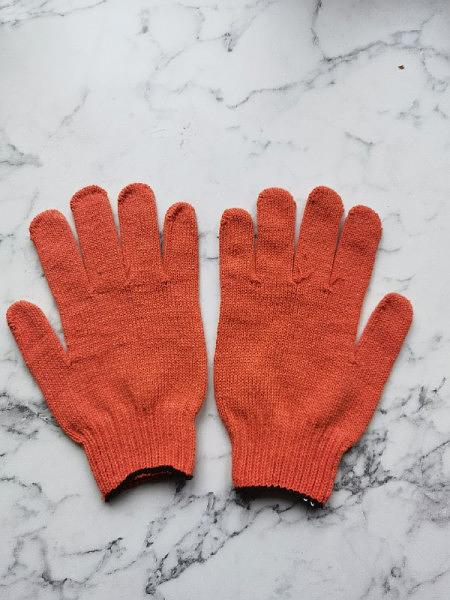 Перчатки оранжевые «Оранж» фото 1