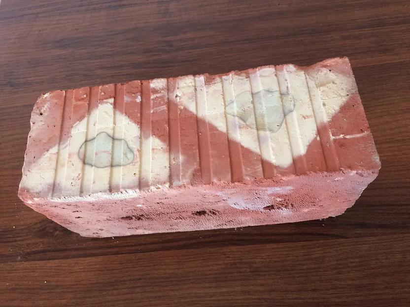 Кирпич красный полуторный 250х120х88 мм фото 2