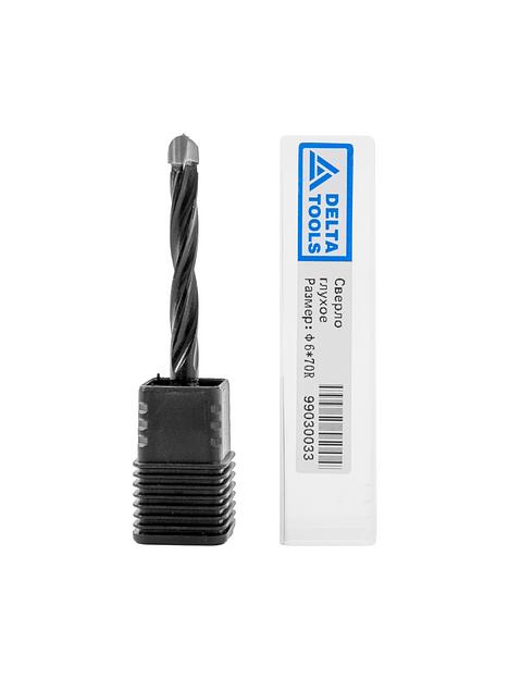 Сверло глухое DELTATOOLS 6✕10✕70 мм R фото 2