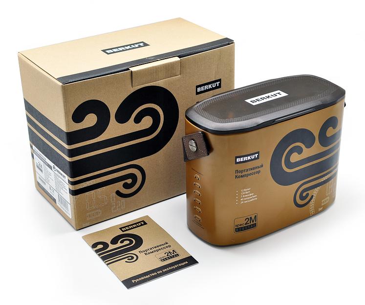 Автомобильный компрессор Berkut SPEC-2M 40л/мин шланг 0.6м фото 4