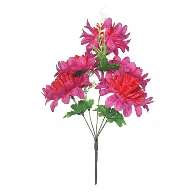 Композиция из пяти шафранов 5 голов 33см 450-691 фото 3