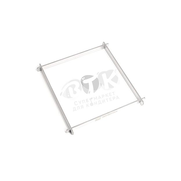 Рамка для конфет и шоколада 180х180х15 мм нержавеющая сталь фото 2