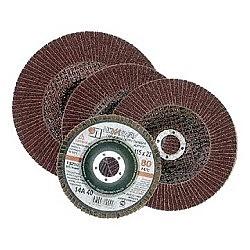 ЛУГА Круг лепестковый торцевой абразивный для шлифования, 150 х 22,23мм, зерно P60(A60) [3656-150-25] фото 1