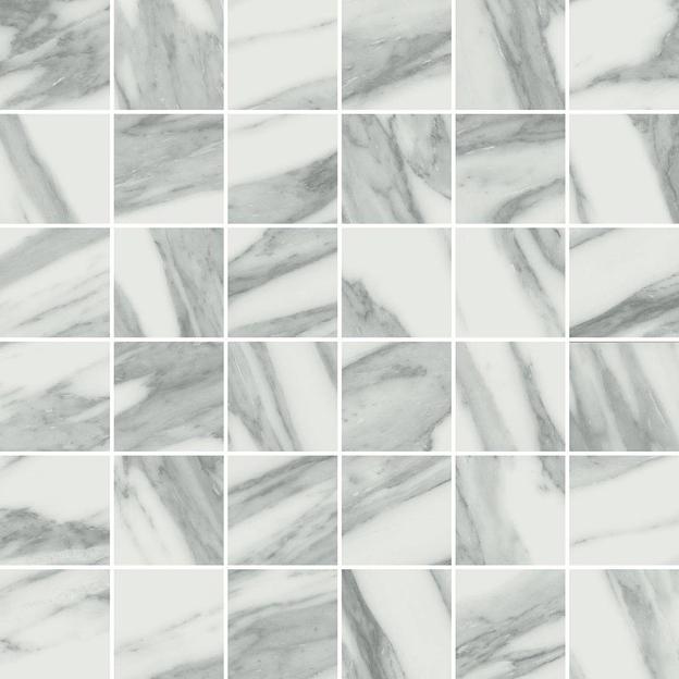 Мозаика ColiseumGres Уффици Уайт белый 30x30 фото 1