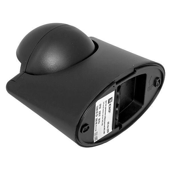 ИК датчик движения наст. 1200Вт 180гр. до 12м IP44 MS-39b черный PROxima фото 9