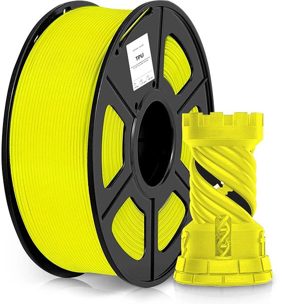 Пластик для принтера 3D Cactus CS-3D-TPU-0.8KG-YELLOW TPU d1.75мм 0.8кг 1цв. фото 1