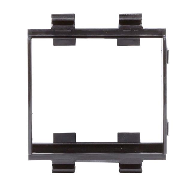 Dkc F0000AB Каркас под 2 модуля "Viva", черный фото 2