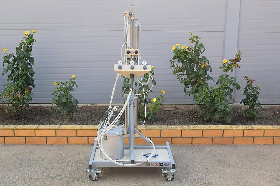 Установка напыления гелькоута пневматическая «ЕйскПолимер» фото 2